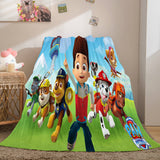 Laden Sie das Bild in den Galerie-Viewer, Cartoon PAW Patrol Flanell-Fleece-Decke, Steppdecke, Cosplay-Decke