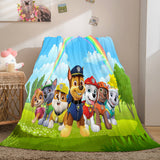 Laden Sie das Bild in den Galerie-Viewer, Cartoon PAW Patrol Fleece-Decke Flanell-Fleece-Steppdecke