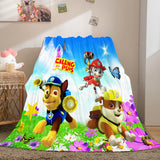 Laden Sie das Bild in den Galerie-Viewer, Cartoon PAW Patrol Fleece-Decke Flanell-Fleece-Steppdecke