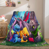 Laden Sie das Bild in den Galerie-Viewer, Cartoon Pokemon Pikachu Flanell-Fleece-Decke Nap Quilt Soft Blanket