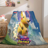 Laden Sie das Bild in den Galerie-Viewer, Pokemon Pikachu Flanell-Fleece-Decke
