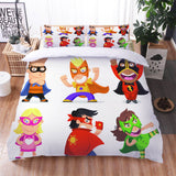 Laden Sie das Bild in den Galerie-Viewer, Cartoon Superman Bettwäsche-Set Quilt Bettbezug Kinderbettlaken-Sets