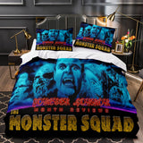 Laden Sie das Bild in den Galerie-Viewer, Cartoon The Monster Squad Bettwäsche-Set Quilt Bettbezug Bettwäsche-Sets