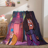 Laden Sie das Bild in den Galerie-Viewer, Cartoon Pokemon Pikachu Flanell Fleece Decke Überwurf Cosplay Decken