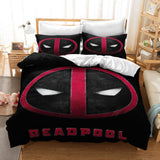 Laden Sie das Bild in den Galerie-Viewer, Deadpool 2 Cosplay UK Bettwäsche-Set Quilt Bettbezug Bettwäsche-Sets