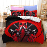 Laden Sie das Bild in den Galerie-Viewer, Deadpool 2 Cosplay UK Bettwäsche-Set Quilt Bettbezug Bettwäsche-Sets