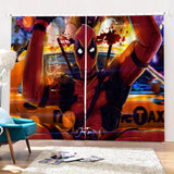 Laden Sie das Bild in den Galerie-Viewer, Deadpool Vorhänge Cosplay Verdunkelungsvorhänge für Raumdekoration