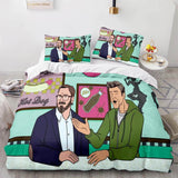 Laden Sie das Bild in den Galerie-Viewer, 2022 Dicktown Staffel 2 Bettwäsche-Set Quilt Bettbezug Bettwäsche-Sets