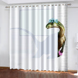 Laden Sie das Bild in den Galerie-Viewer, Dinosaurier-Vorhänge, Verdunkelungsvorhänge, Vorhänge, Raumdekoration