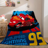 Laden Sie das Bild in den Galerie-Viewer, Disney Cars 2 Flanell Fleece Decke Überwurf Cosplay Quily Wickeldecke