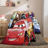 Laden Sie das Bild in den Galerie-Viewer, Disney Cars 2 Flanell Fleece Decke Überwurf Cosplay Quily Wickeldecke