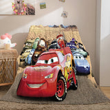 Laden Sie das Bild in den Galerie-Viewer, Disney Cars 2 Flanell Fleece Decke Überwurf Cosplay Quily Wickeldecke