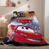 Laden Sie das Bild in den Galerie-Viewer, Disney Cars 2 Flanell Fleece Decke Überwurf Cosplay Quily Wickeldecke