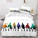 Laden Sie das Bild in den Galerie-Viewer, Disney Justice League Bettwäsche-Set Quilt Bettbezug Überwurf Bettwäsche-Sets