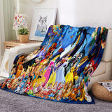 Laden Sie das Bild in den Galerie-Viewer, Betty Boop Flanell-Fleece-Decke