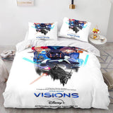 Laden Sie das Bild in den Galerie-Viewer, Disney Star Wars Visions Bettwäsche-Set Quilt Bettbezug Bettwäsche-Sets