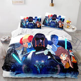 Laden Sie das Bild in den Galerie-Viewer, Disney Star Wars Visions Bettwäsche-Set Quilt Bettbezug Bettwäsche-Sets