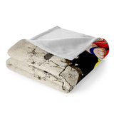 Laden Sie das Bild in den Galerie-Viewer, Betty Boop Flanell-Fleece-Decke