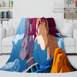 Laden Sie das Bild in den Galerie-Viewer, Dragon Ball Weiche Flanell-Fleece-Decke, Überwurf, Cosplay-Steppdecke