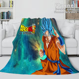 Laden Sie das Bild in den Galerie-Viewer, Dragon Ball Weiche Flanell-Fleece-Decke, Überwurf, Cosplay-Steppdecke