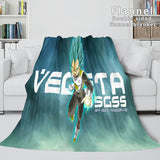 Laden Sie das Bild in den Galerie-Viewer, Dragon Ball Weiche Flanell-Fleece-Decke, Überwurf, Cosplay-Steppdecke