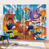 Laden Sie das Bild in den Galerie-Viewer, Dragon Ball Vorhänge Cosplay Verdunkelungsfenstervorhänge für Raumdekoration