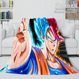 Laden Sie das Bild in den Galerie-Viewer, Dragon Ball Flanell-Fleece-Decke, Überwurf, Cosplay-Steppdecke, Wickeldecke