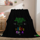 Laden Sie das Bild in den Galerie-Viewer, Five Nights at Freddy&#39;s Decke, Flanell-Fleece-Decke, Steppdecke, Nickerchen