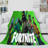 Laden Sie das Bild in den Galerie-Viewer, Fortnite Cosplay Flanell-Fleece-Decke, Überwurf, Wickeldecke