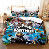 Laden Sie das Bild in den Galerie-Viewer, Fortnite Kinder-Bettwäsche-Set UK Bettbezug-Bett-Sets