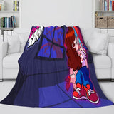 Laden Sie das Bild in den Galerie-Viewer, Friday Night Funkin Bedding Flanell-Fleecedecke
