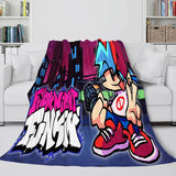 Laden Sie das Bild in den Galerie-Viewer, Friday Night Funkin Bedding Flanell-Fleecedecke