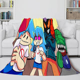 Laden Sie das Bild in den Galerie-Viewer, Friday Night Funkin Bedding Flanell-Fleecedecke