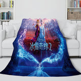 Laden Sie das Bild in den Galerie-Viewer, Frozen 2 Prinzessin Anna Elsa Flanell-Fleece-Decke