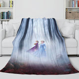 Laden Sie das Bild in den Galerie-Viewer, Frozen 2 Prinzessin Anna Elsa Flanell-Fleece-Decke