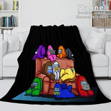 Laden Sie das Bild in den Galerie-Viewer, Unter uns Decke Flanell-Fleece-Decke