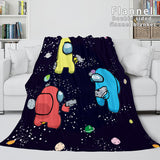 Laden Sie das Bild in den Galerie-Viewer, Game Among Us Flanell-Fleece-Decke Dunelm Quilt Wrap Nap Blanket