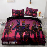 Laden Sie das Bild in den Galerie-Viewer, Spiel Five Nights at Freddy&#39;s Bettwäsche-Set Steppdecke Bettbezug Bett-Sets