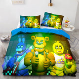 Laden Sie das Bild in den Galerie-Viewer, Spiel Five Nights at Freddy&#39;s Bettwäsche-Set Steppdecke Bettbezug Bett-Sets