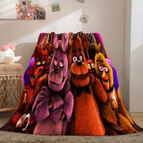 Laden Sie das Bild in den Galerie-Viewer, Spiel Five Nights at Freddy&#39;s Blanket Flannel Fleece Blanket Nap Quilt