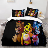 Laden Sie das Bild in den Galerie-Viewer, Five Nights at Freddy&#39;s Bettwäsche-Set UK Bettbezug-Bettwäsche-Sets