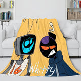 Laden Sie das Bild in den Galerie-Viewer, Friday Night Funkin FNF Whitty Flanell-Fleecedecke