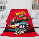 Laden Sie das Bild in den Galerie-Viewer, Hot Wheels Flanell-Fleecedecke