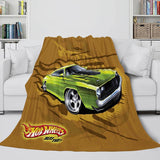 Laden Sie das Bild in den Galerie-Viewer, Hot Wheels Flanell-Fleecedecke