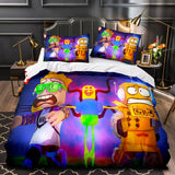 Laden Sie das Bild in den Galerie-Viewer, Spiel Roblox Bettwäsche-Set Quilt Duvet Cover Bed Sets Weihnachtsgeschenk