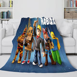 Laden Sie das Bild in den Galerie-Viewer, Roblox Flanell-Fleecedecke
