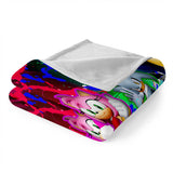 Laden Sie das Bild in den Galerie-Viewer, Betty Boop Flanell-Fleece-Decke