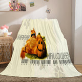 Laden Sie das Bild in den Galerie-Viewer, Halloween-Party-Dekoration, Flanell-Fleece-Decke, Nickerchen-Decke