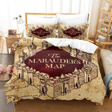 Laden Sie das Bild in den Galerie-Viewer, Harry Potter UK Bettwäsche-Set Bettbezug-Bett-Sets