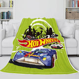 Laden Sie das Bild in den Galerie-Viewer, Hot Wheels Blanket Flanell-Fleece-Decke